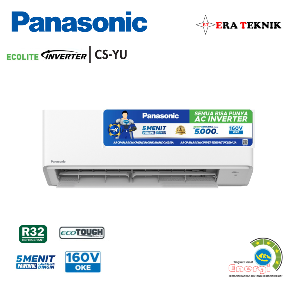 Nikmati Garansi Panasonic 5 Tahun untuk Semua AC Split