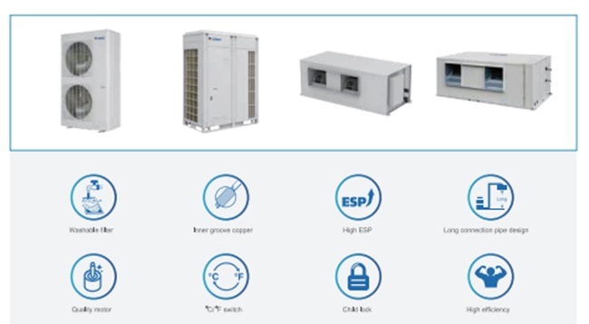 Teknologi Inverter pada Big Duct Gree